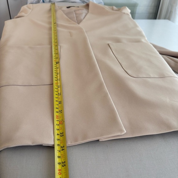 Estelle and Finn NY Women’s Size 10 Beige Blazer Quiet Luxury Scandi Minimalist - Picture 10 of 14